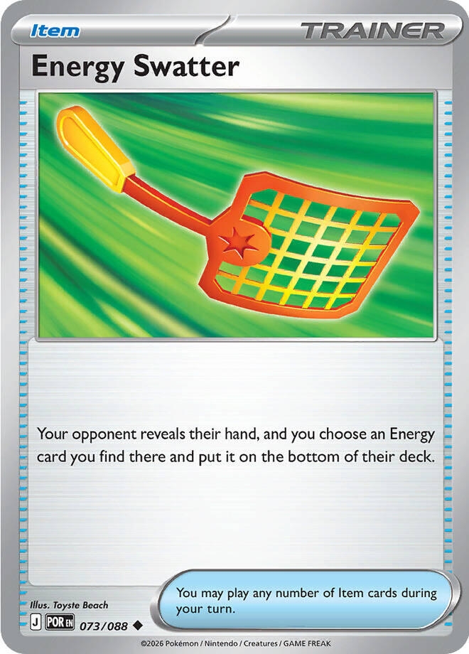 Energy Swatter (073/088) (Reverse Holofoil) (ME03: Perfect Order)